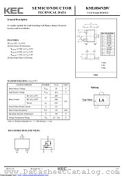 KML0D4N20V datasheet pdf Korea Electronics (KEC)