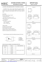 KPC817S datasheet pdf Korea Electronics (KEC)