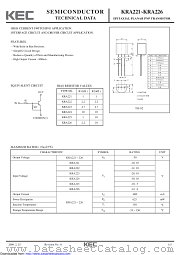 KRA222 datasheet pdf Korea Electronics (KEC)