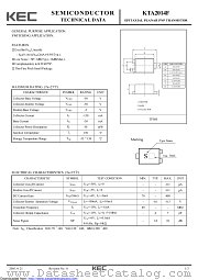 KTA2014F datasheet pdf Korea Electronics (KEC)