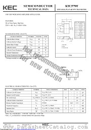 KTC3770T datasheet pdf Korea Electronics (KEC)