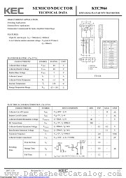 KTC3964 datasheet pdf Korea Electronics (KEC)