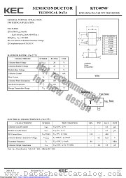 KTC4074V datasheet pdf Korea Electronics (KEC)