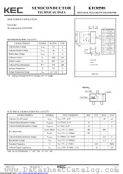 KTC8550S datasheet pdf Korea Electronics (KEC)