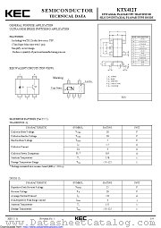 KTX412T datasheet pdf Korea Electronics (KEC)