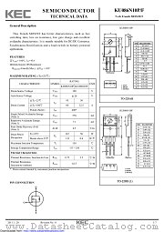 KU086N10P datasheet pdf Korea Electronics (KEC)