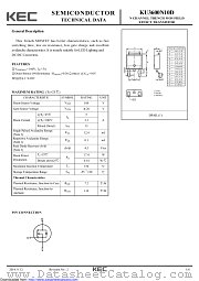 KU3600N10D datasheet pdf Korea Electronics (KEC)