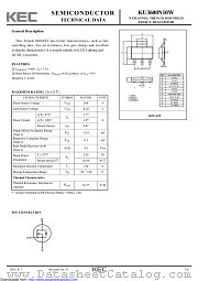 KU3600N10W datasheet pdf Korea Electronics (KEC)