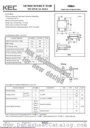 MB6S datasheet pdf Korea Electronics (KEC)
