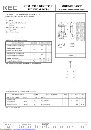 MBRD10U100CT datasheet pdf Korea Electronics (KEC)