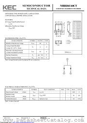 MBRD6U60CT datasheet pdf Korea Electronics (KEC)