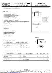 PG03DBVSC datasheet pdf Korea Electronics (KEC)