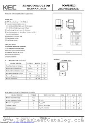 PG05ESEL2 datasheet pdf Korea Electronics (KEC)