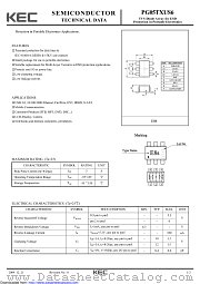 PG05TXUS6 datasheet pdf Korea Electronics (KEC)