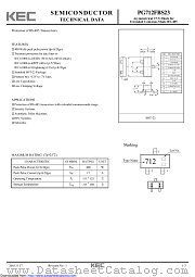 PG712FBS23 datasheet pdf Korea Electronics (KEC)