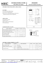 SMAB13U datasheet pdf Korea Electronics (KEC)