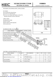 SMBB34 datasheet pdf Korea Electronics (KEC)