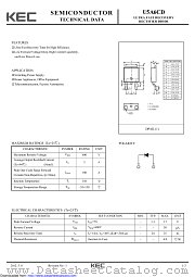 U5A6CD datasheet pdf Korea Electronics (KEC)