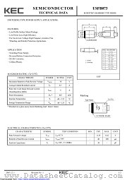 USFB073 datasheet pdf Korea Electronics (KEC)