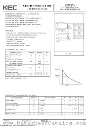 Z6W27V datasheet pdf Korea Electronics (KEC)