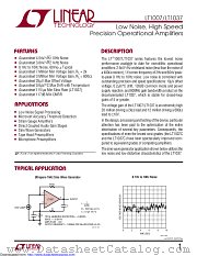 LT1007IN8#PBF datasheet pdf Linear Technology