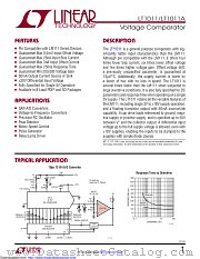 LT1011IS8#TRPBF datasheet pdf Linear Technology