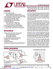 LT1013ACN8#PBF datasheet pdf Linear Technology