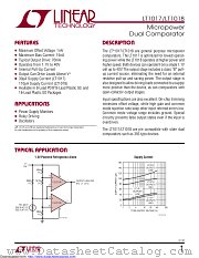 LT1017CS8#TR datasheet pdf Linear Technology
