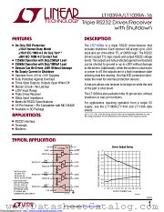 LT1039ACSW#TR datasheet pdf Linear Technology