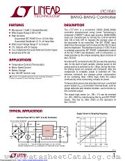LTC1041CS8 datasheet pdf Linear Technology