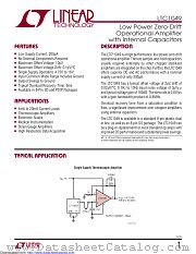 LTC1049CS8#TRPBF datasheet pdf Linear Technology