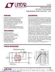 LT1107CS8#TRPBF datasheet pdf Linear Technology