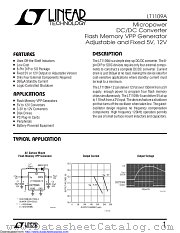 LT1109ACS8#TR datasheet pdf Linear Technology