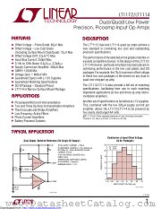 LT1112MPS8 datasheet pdf Linear Technology