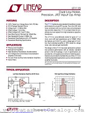 LT1113CS8#TRPBF datasheet pdf Linear Technology