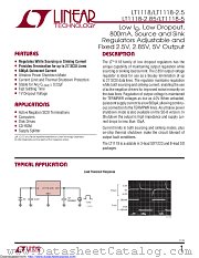 LT1118CS8-2.5#TR datasheet pdf Linear Technology