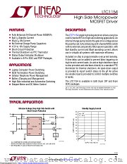 LTC1154HS8 datasheet pdf Linear Technology