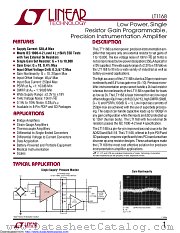 LT1168ACN8#PBF datasheet pdf Linear Technology