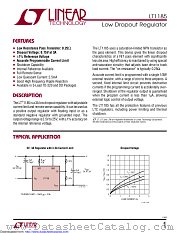 LT1185IT#30 datasheet pdf Linear Technology