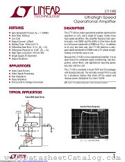 LT1190CS8#TR datasheet pdf Linear Technology