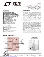 LT1204CSW#TRPBF datasheet pdf Linear Technology