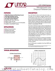 LTC1258CS8-2.5#TRPBF datasheet pdf Linear Technology