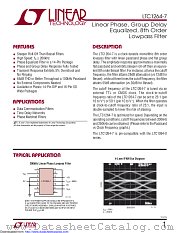 LTC1264-7CSW#PBF datasheet pdf Linear Technology