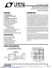LTC1298IS8#TRPBF datasheet pdf Linear Technology