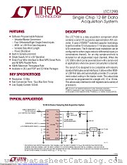 LTC1290CIN#PBF datasheet pdf Linear Technology