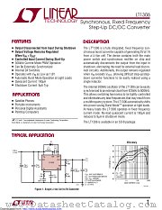 LT1306ES8#TRPBF datasheet pdf Linear Technology