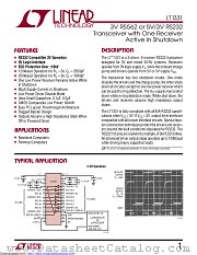 LT1331CG#TRPBF datasheet pdf Linear Technology