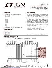 LTC1344ACG#TR datasheet pdf Linear Technology