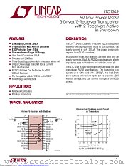 LTC1349CG#TRPBF datasheet pdf Linear Technology