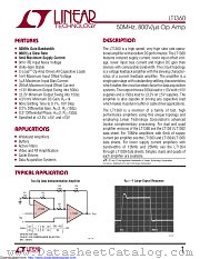 LT1360CN8#PBF datasheet pdf Linear Technology